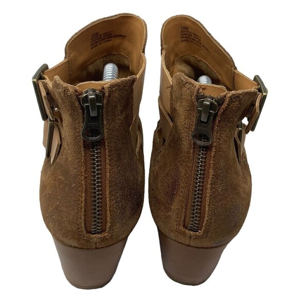 Korks Gabbriela Bootie Women's 10 M Leather Open Strap Shoe Boot - Picture 5 of 9